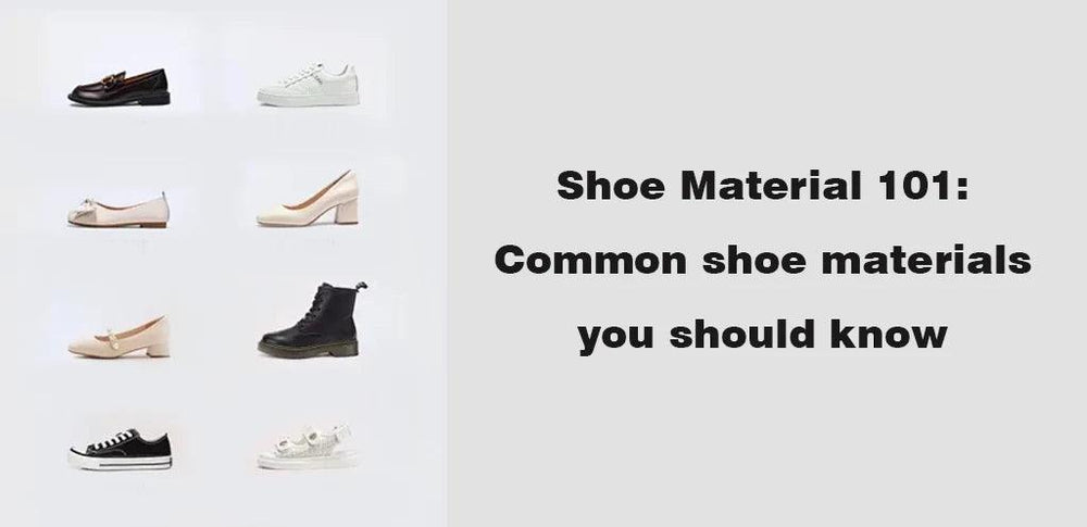 Different shoe fabrics top