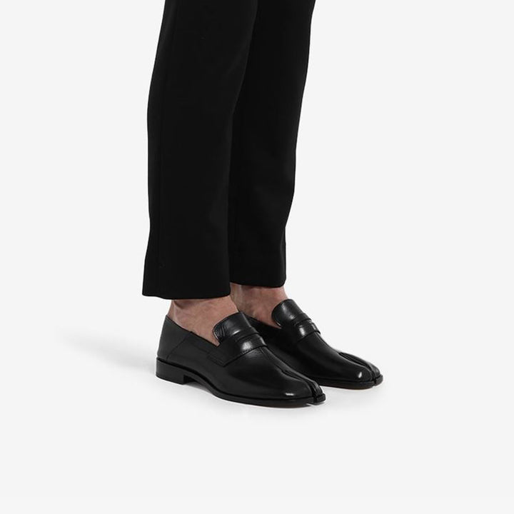 Calf Leather Split-Toe Slip-On Shoes Unisex - Arno Conti Shoe