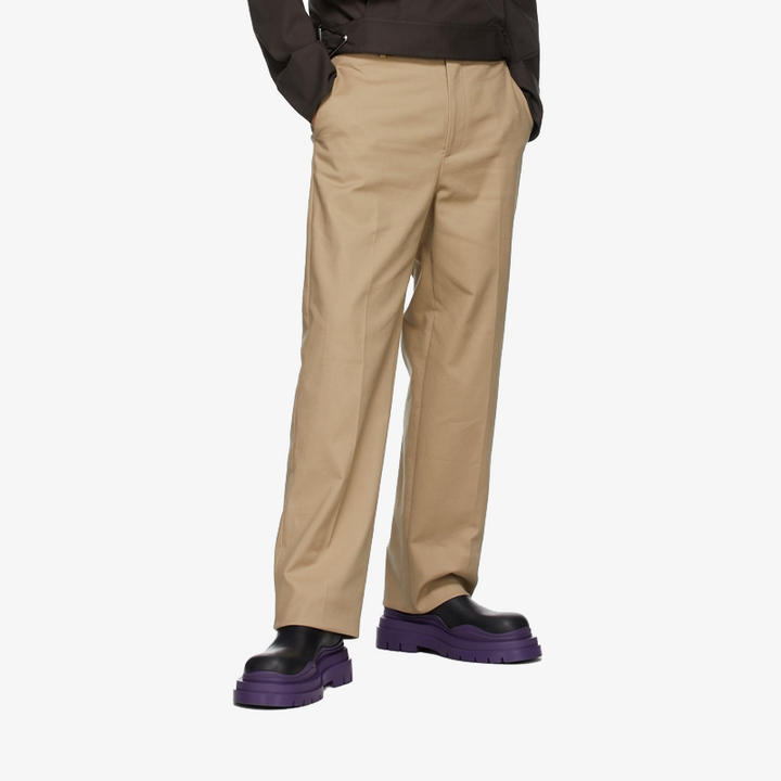 Black/Purple Chelsea Boots - Arno Conti Shoe