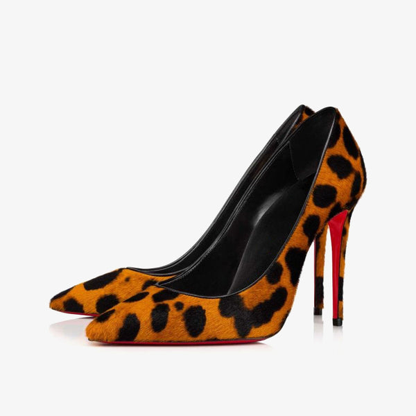 Leopard Print 100mm Stiletto Pump