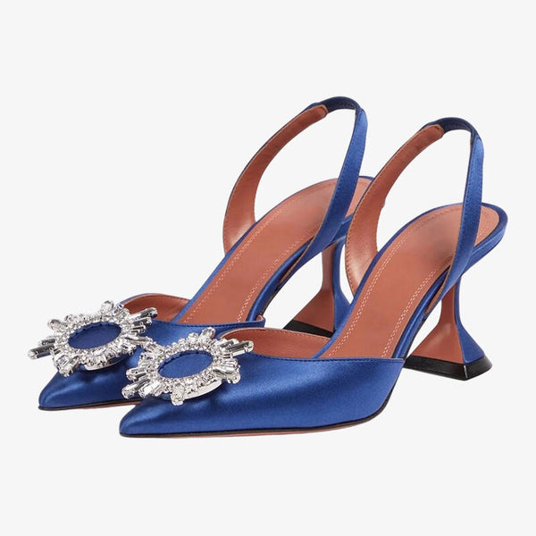 Ocean Crystal Slingbacks