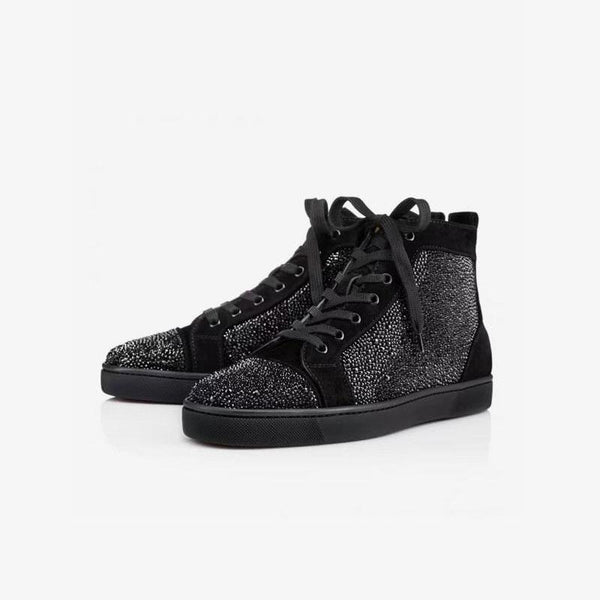 Strass High Top Sneakers