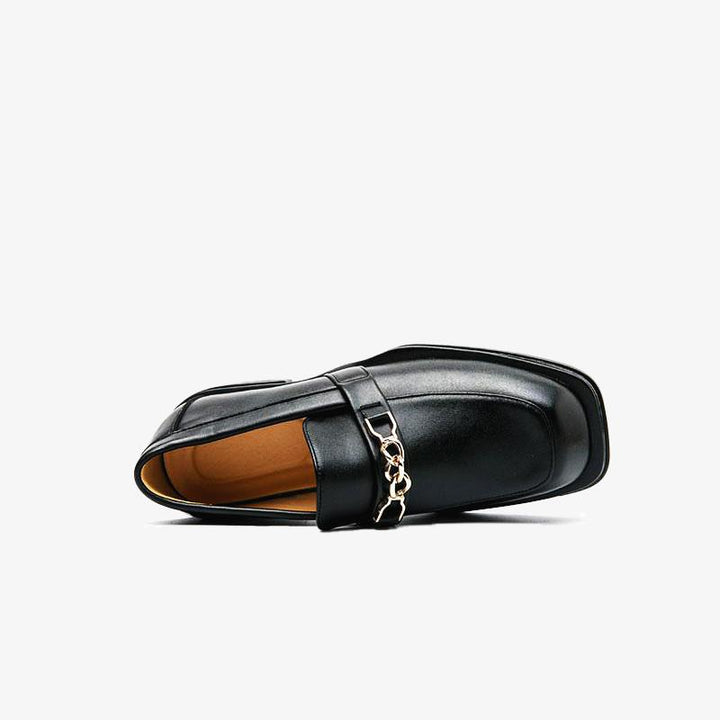 Square Loafer Leather.