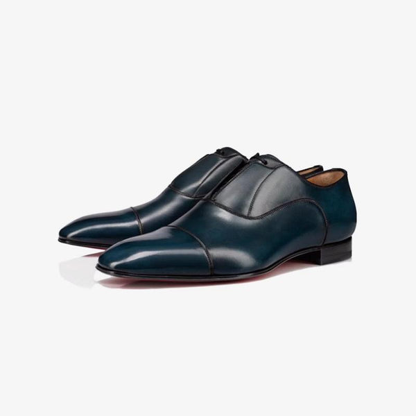 Oxford Leather Loafers Shoes