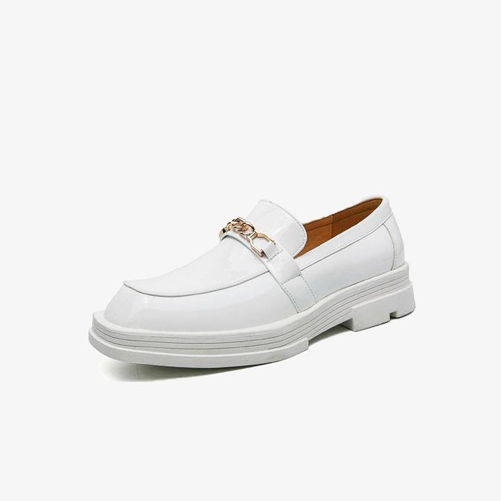 Square Loafer Leather.