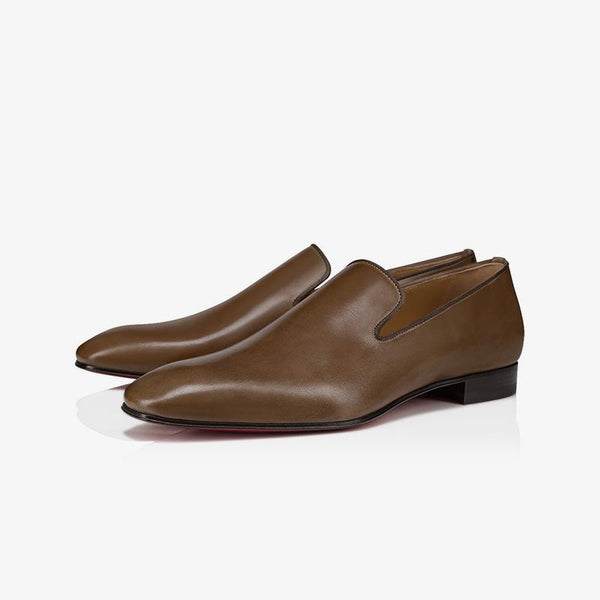 Slip On Brown Loafers Calf Leather