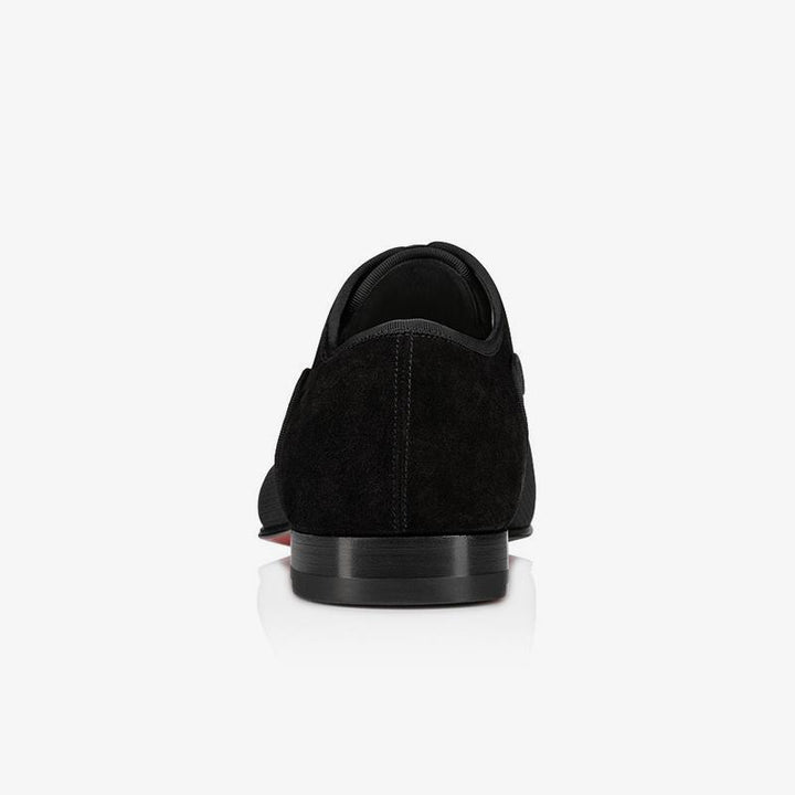 Black Suede Leather Shoes - ARNO CONTI