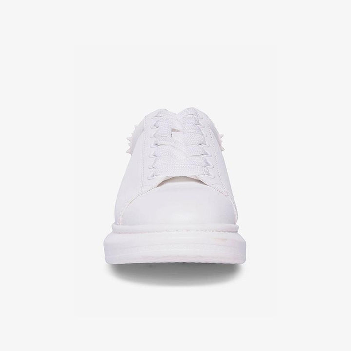 Round Toe Lace Up Spike Sneakers - ARNO CONTI