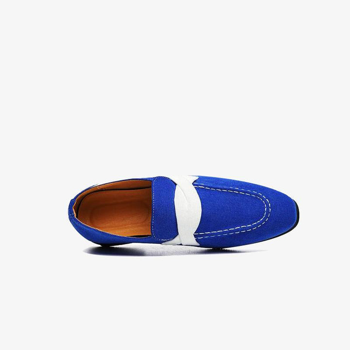 Strap Color Block Loafer.