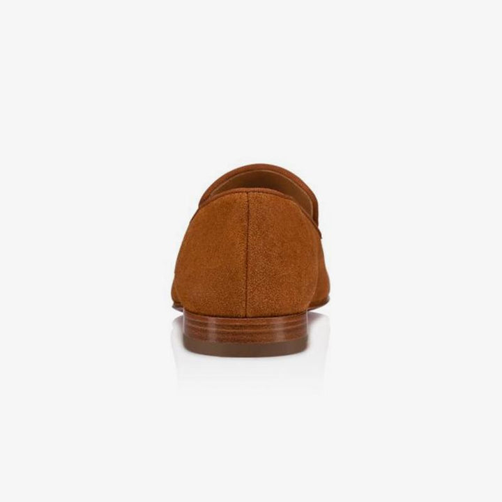 Calf Suede Slip-on Flat Sole Loafers - ARNO CONTI