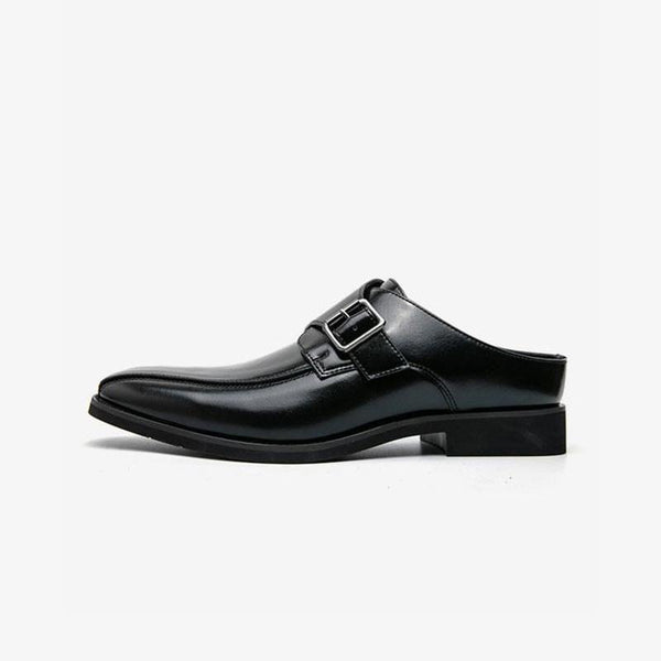 Buckle Punk Round Toe Slip On Shoe - ARNO CONTI