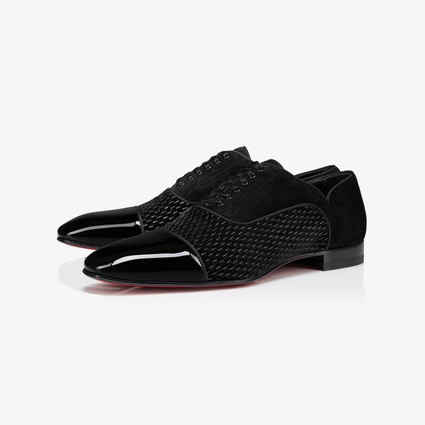 Black Velvet Patent Leather - ARNO CONTI