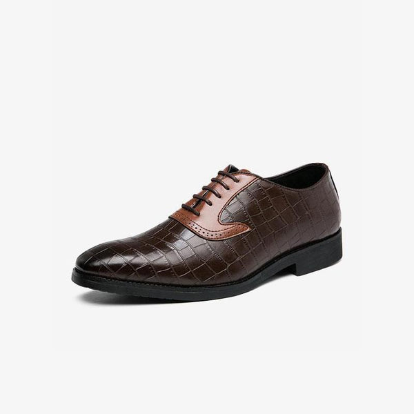 Crocodile Leather Men's Formal Shoes