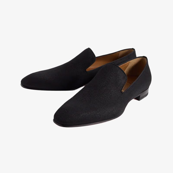 Black Grosgrain Loafers