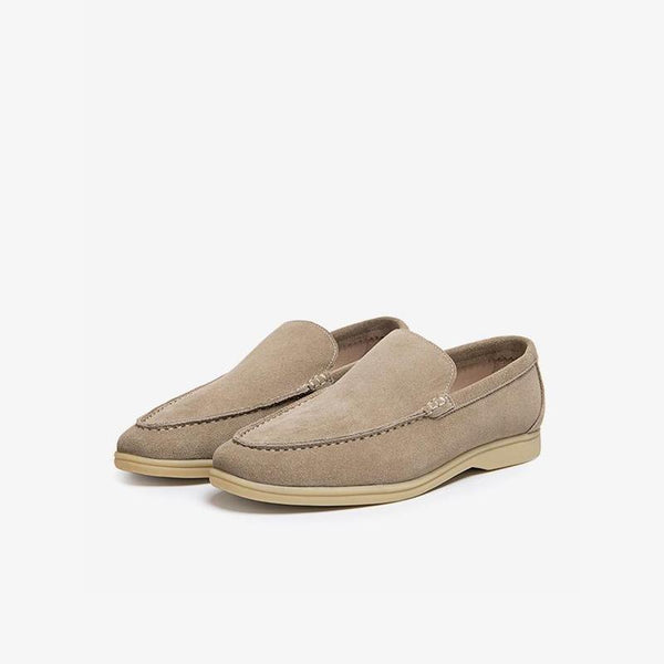 Men's Cowhide Slip-On Loafer Shoes