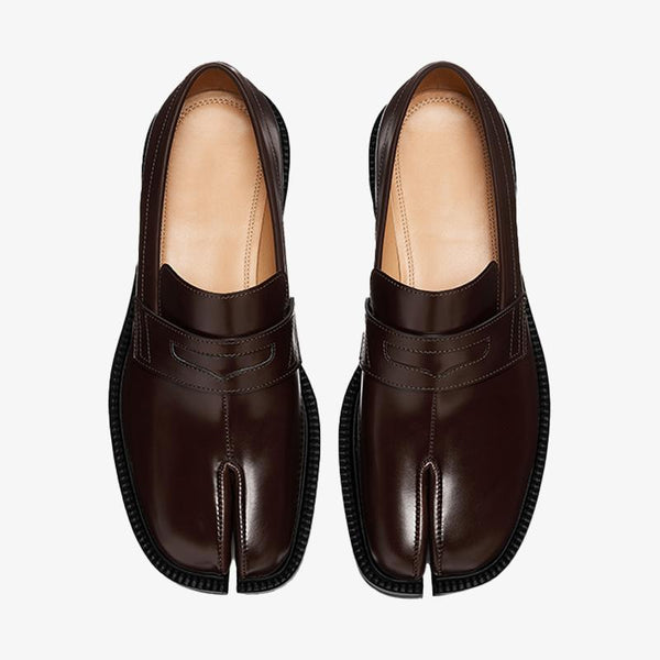 Brown Calfskin Loafers