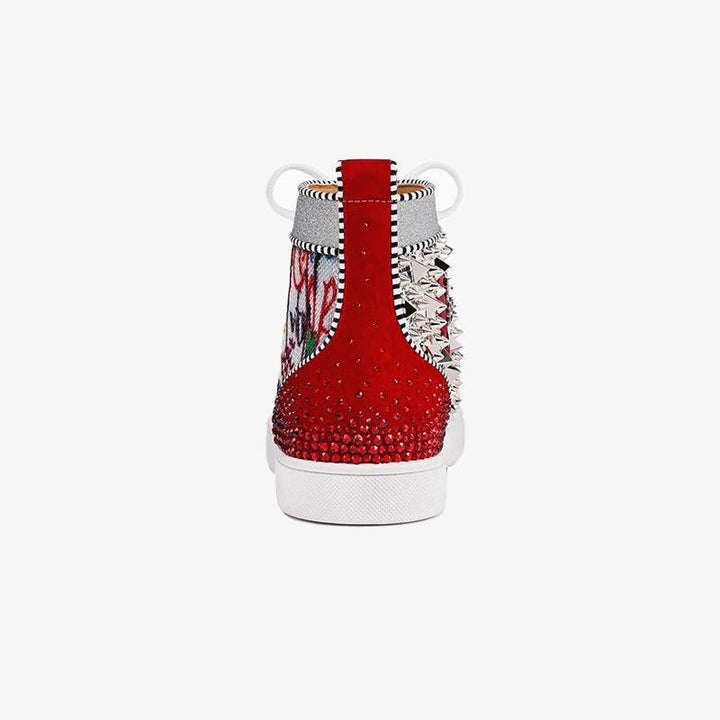 Sneakers with Artwork Print - ARNO CONTI