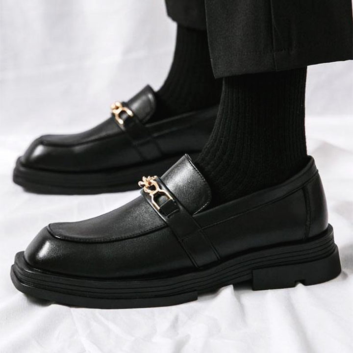 Square Loafer Leather.