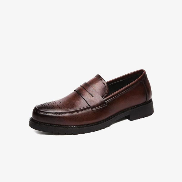 Brogues Penny Slip On Loafers.