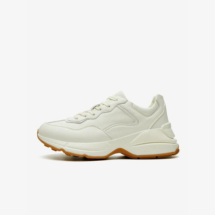 Sports Sneakers White Calf Leather - ARNO CONTI