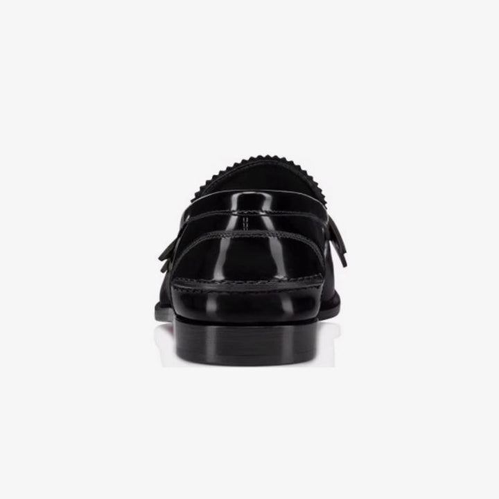 Penny Round Toe Flat Loafer - ARNO CONTI