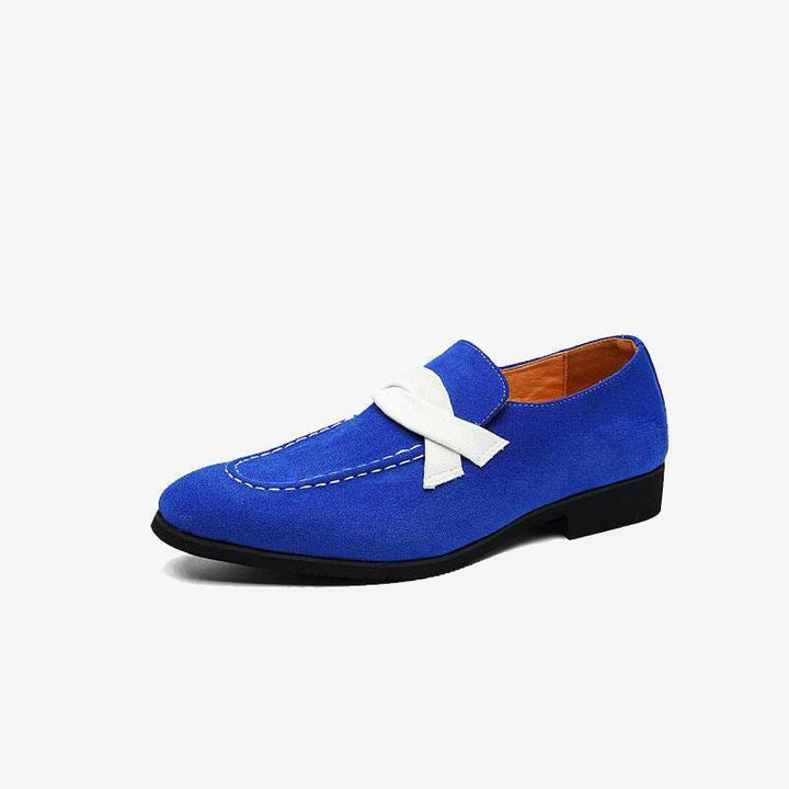 Strap Color Block Loafer.