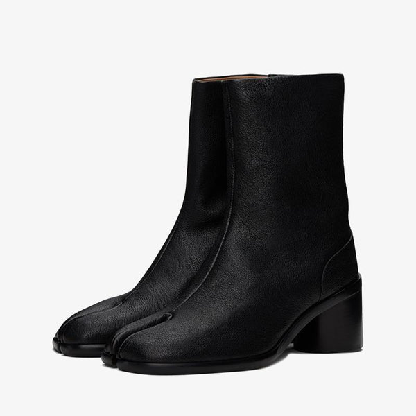 Women’s Grained Calf Leather Ankle Boots