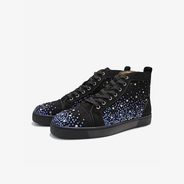 Sneakers Rhinestone Velvet