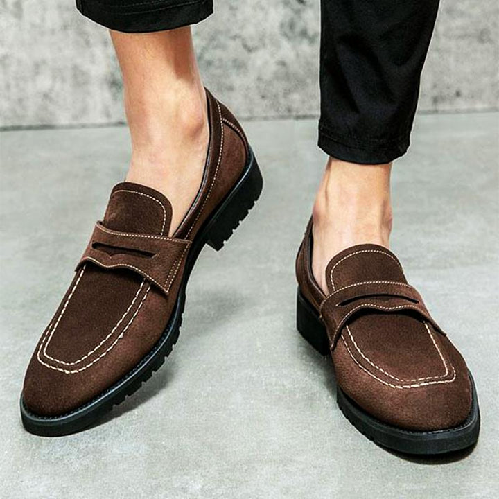 Slip-On Strap Loafers.