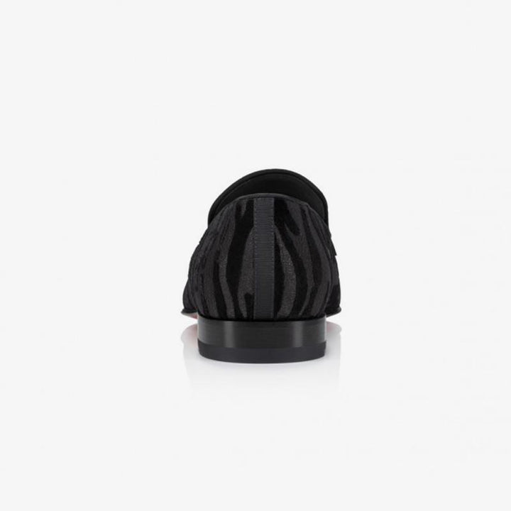 Zebra Suede Slip on Loafers - ARNO CONTI