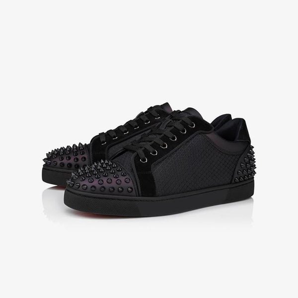 Spikes Fabric Sneakers Suede Street Style