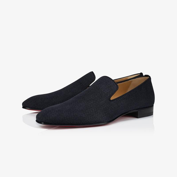 Flat Wool Loafers Slip-ons Low Top