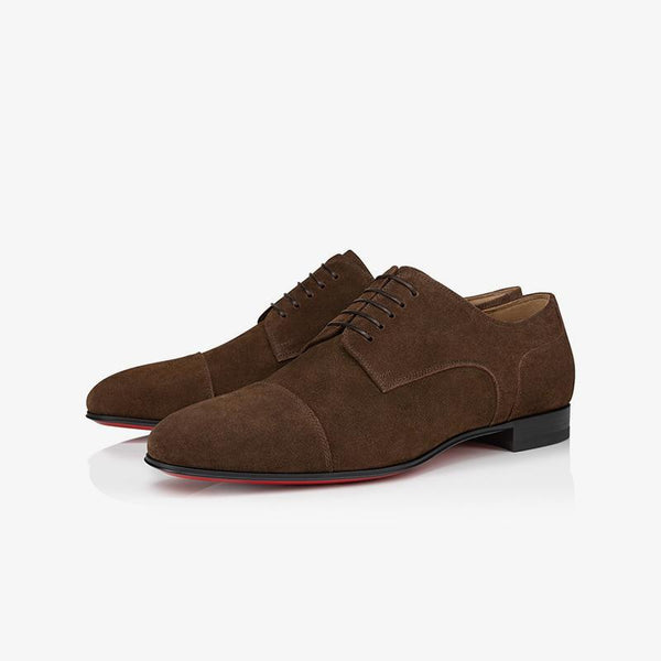 Brown Slip-On Suede Leather Shoes