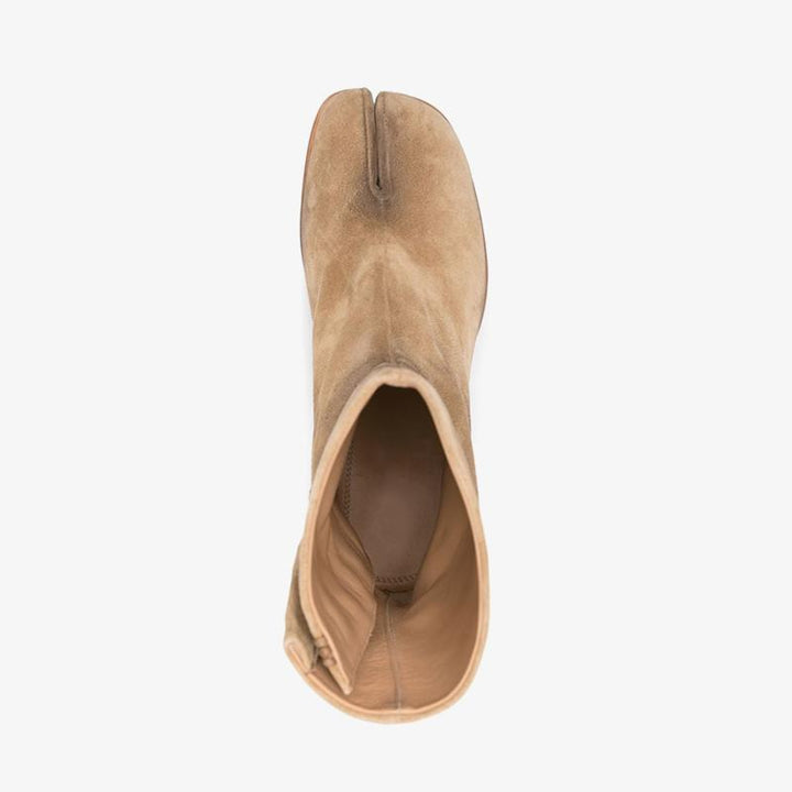 Light Brown Suede Ankle Boots - Arno Conti Shoe