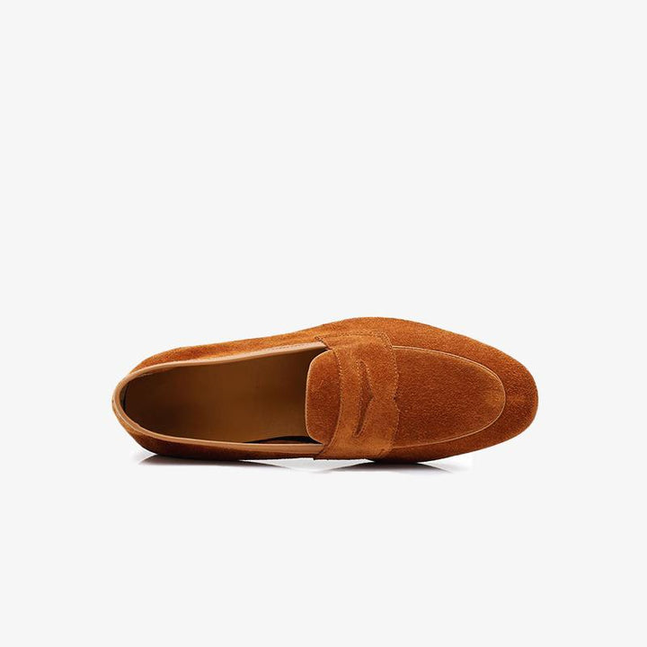 Classic Suede Penny Loafers.