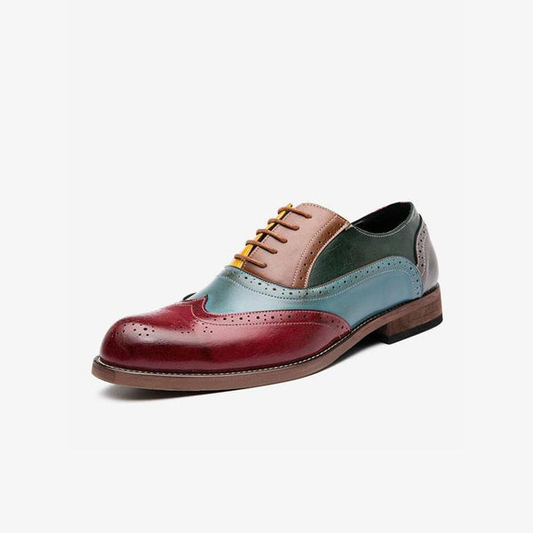 Stylish Colorful Men Leather Footwear Shoes