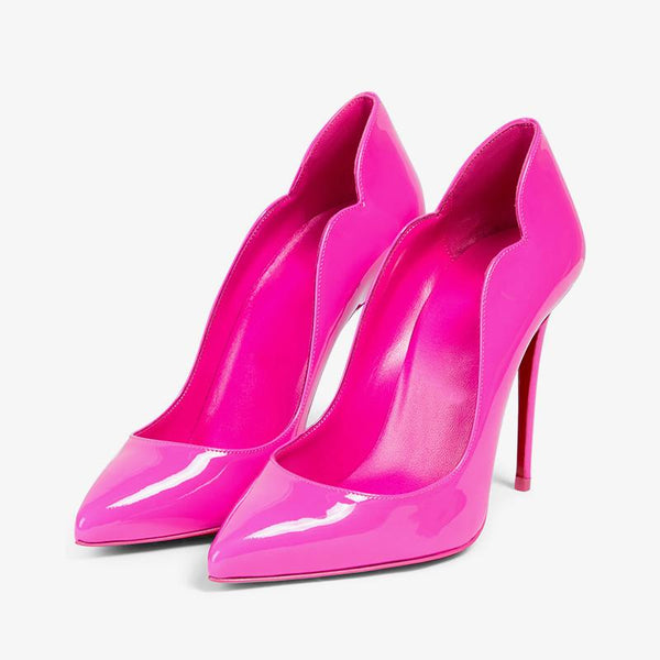 Pink Patent Leather 100mm Classic Pump