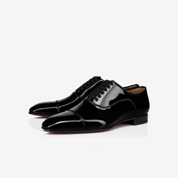 Dress Shoes Patent Leather Low Tops