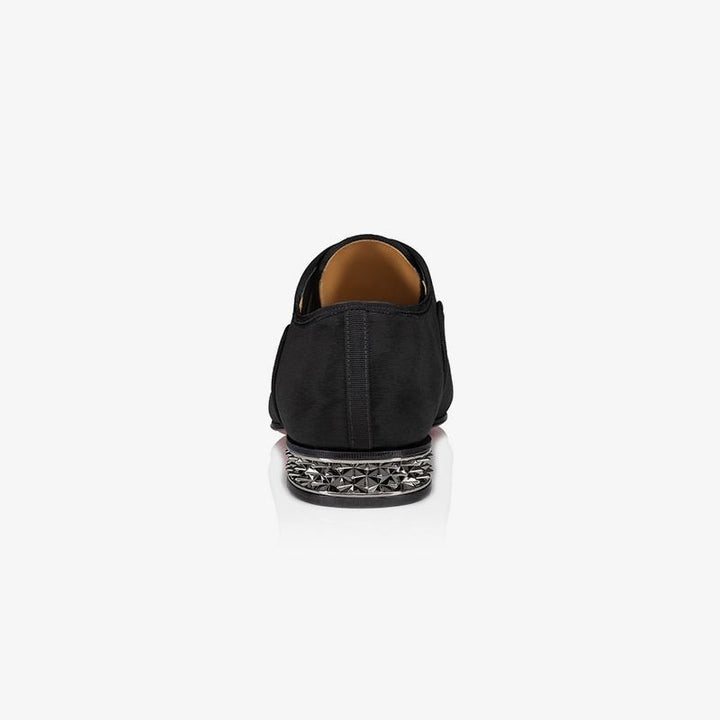 Riveted Moire cotton Shoes - ARNO CONTI