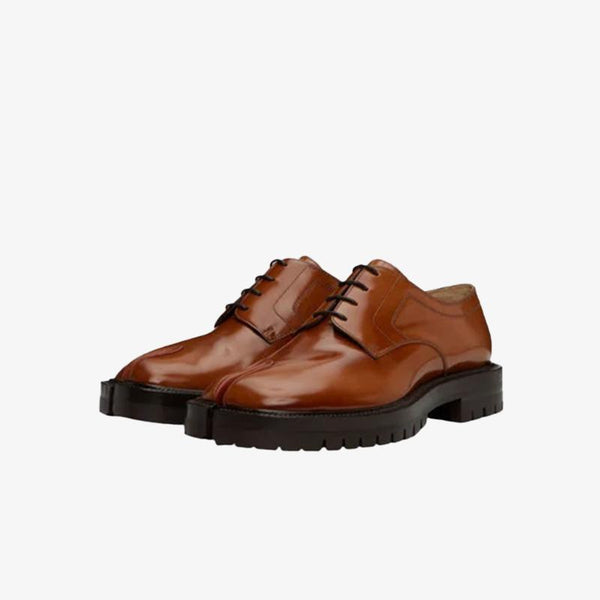 Rugged Leather Derby Shoes - Arno Conti Shoe