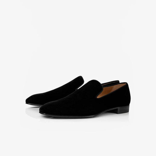 Streamlined Velvet Men's Loafers