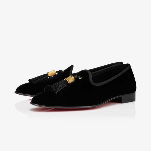 Tassel Velvet Loafer Slip-on