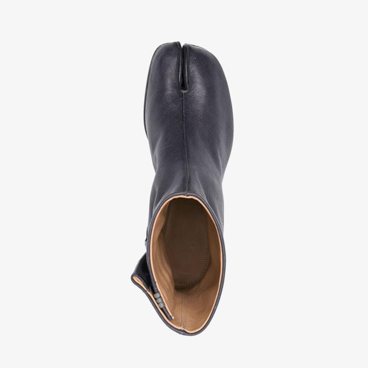 Midnight Leather Ankle Boots - Arno Conti Shoe