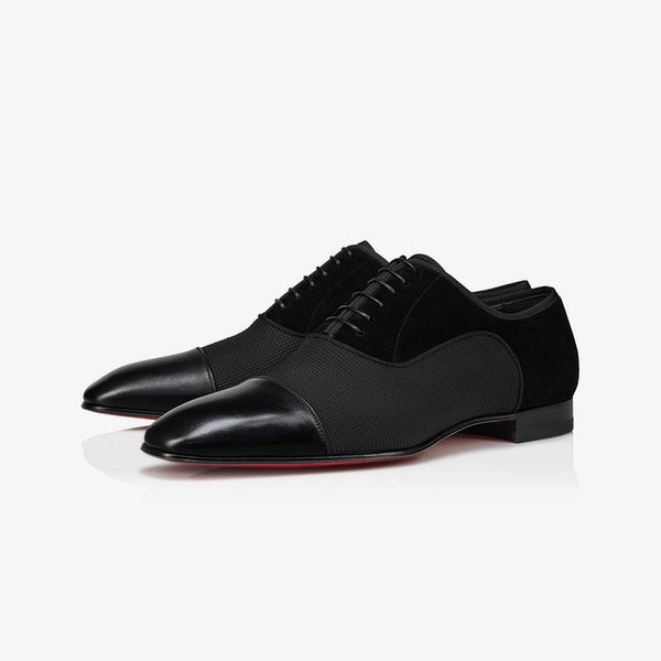 Black Suede Leather Shoes