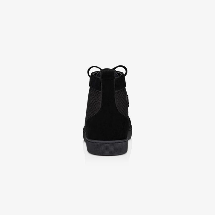 Black Velvet Nylon Sneakers - ARNO CONTI