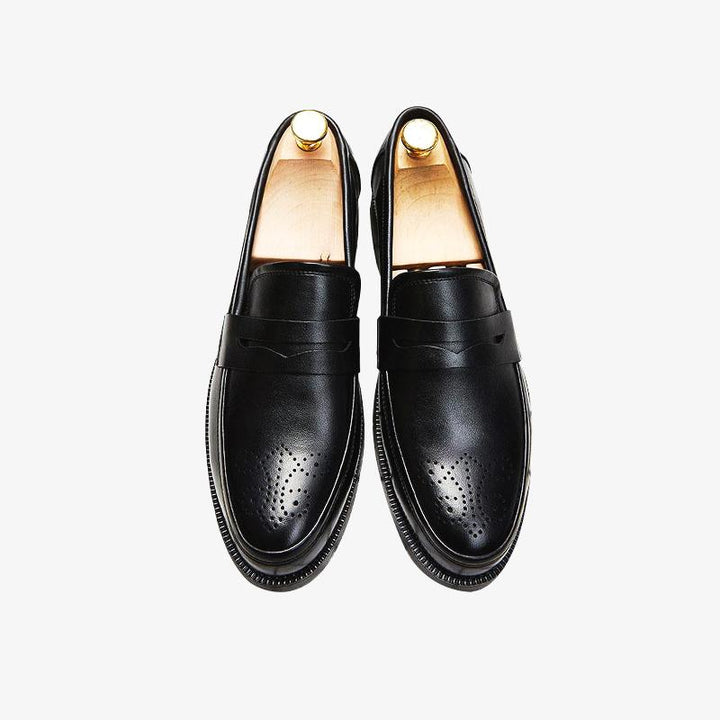 Brogues Penny Slip On Loafers.