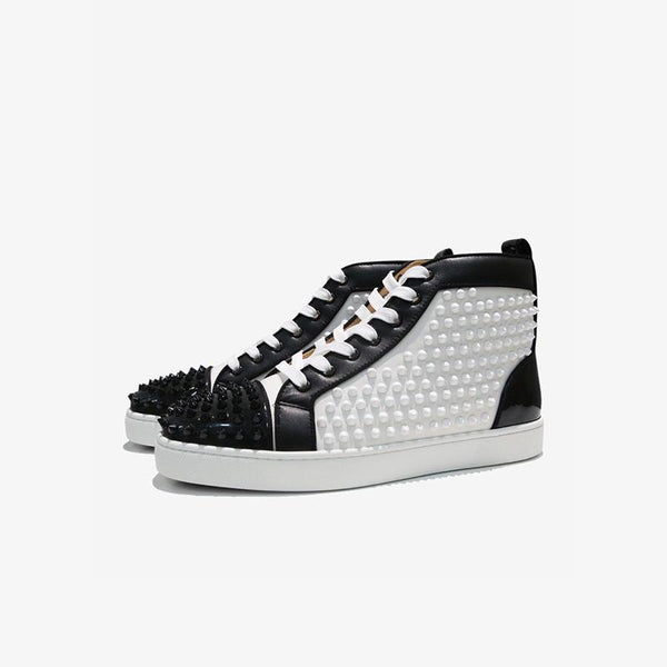 Sneakers Spikes Bi-color High Top