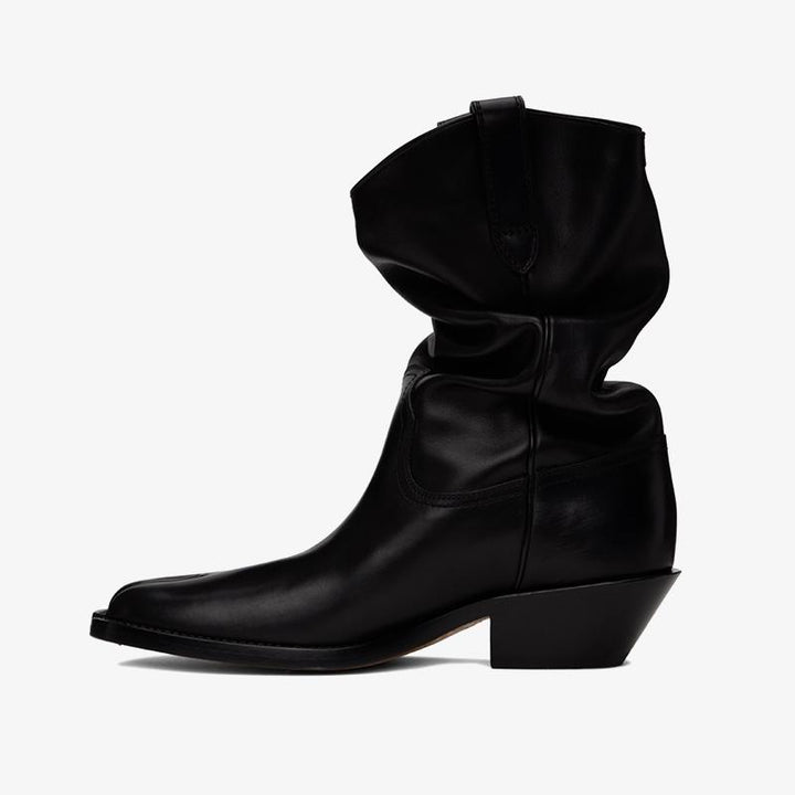 Buffed Calfskin Ankle Boots Women's - ARNO CONTI