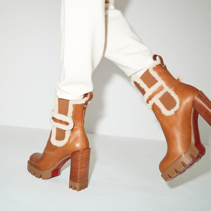 Urban Brown Waxed Ankle Boot - ARNO CONTI