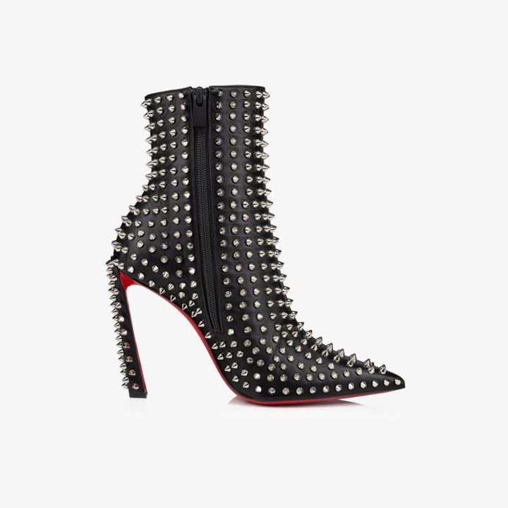 Elegant Black Leather Ankle Boot - ARNO CONTI